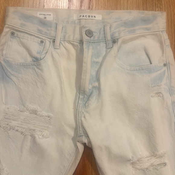 Pacsun Vintage Loose Distressed Jeans - Picture 3 of 5